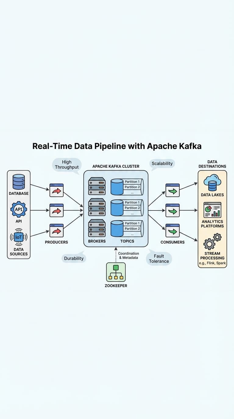 Kafka for System Design Interviews: The Real-Time Pipeline You Must Be Able to Explain