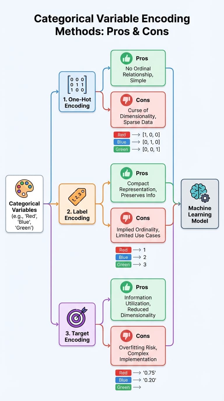 Stop Guessing: Pick the Right Categorical Encoding in Interviews