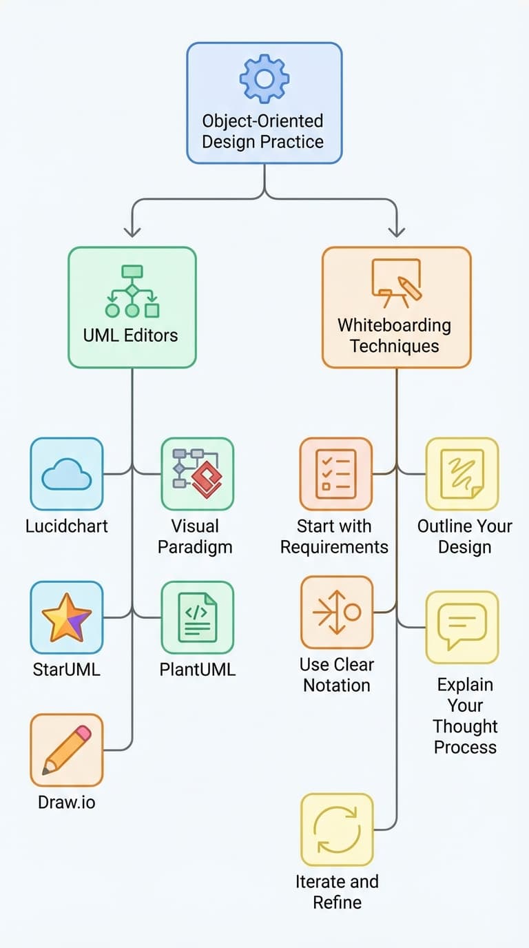 OOD Interviews: Master UML + Whiteboarding (or Get Stuck Explaining Ideas)