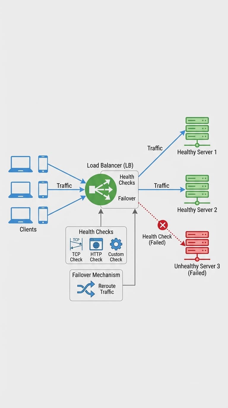 Load Balancers: Health Checks & Failover (Interview Must-Know)
