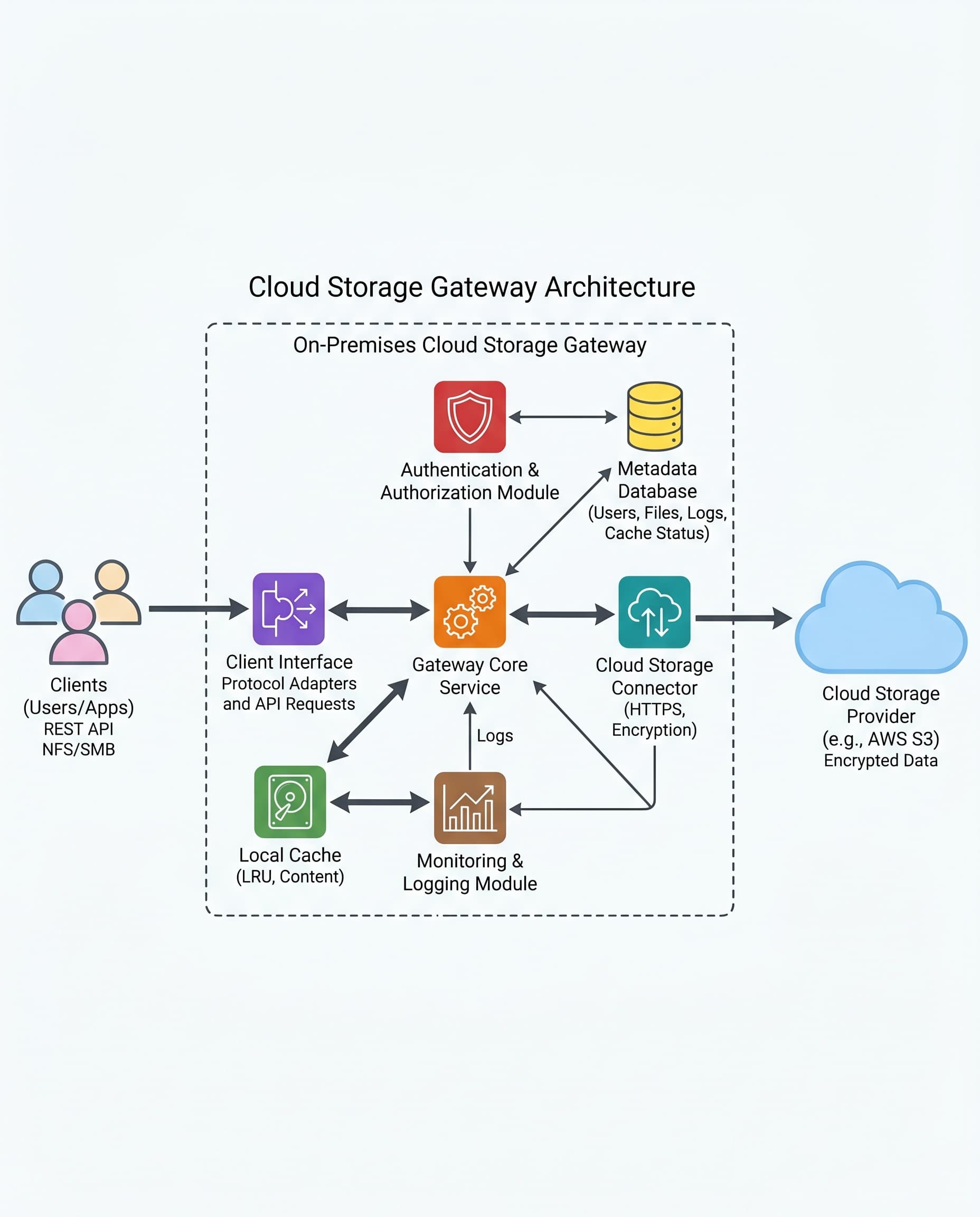 Cloud Storage Gateway Interviews: Cache Hit Rate Isn’t Luck—It’s Math