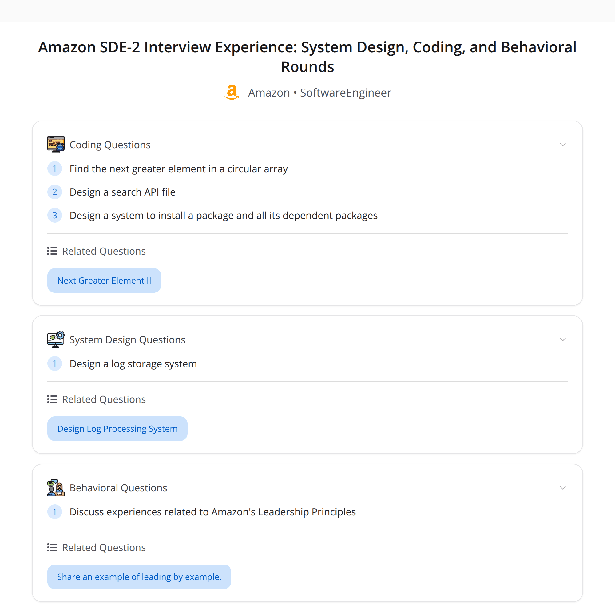 High-Scoring Amazon SDE-2 Interview: Key Takeaways from a Bugfree User