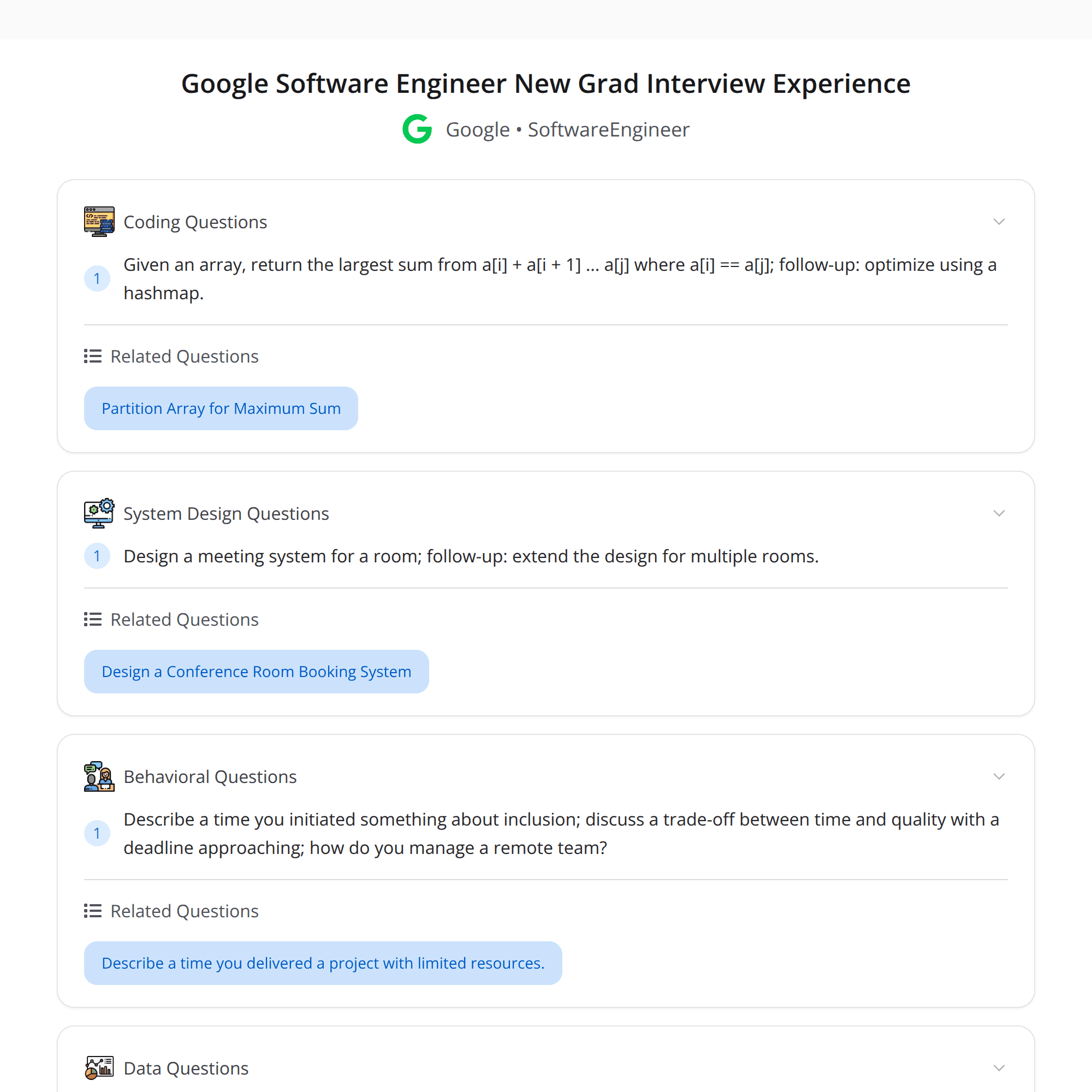 Google SWE New Grad Interview Experience — 4 Rounds, Real Takeaways