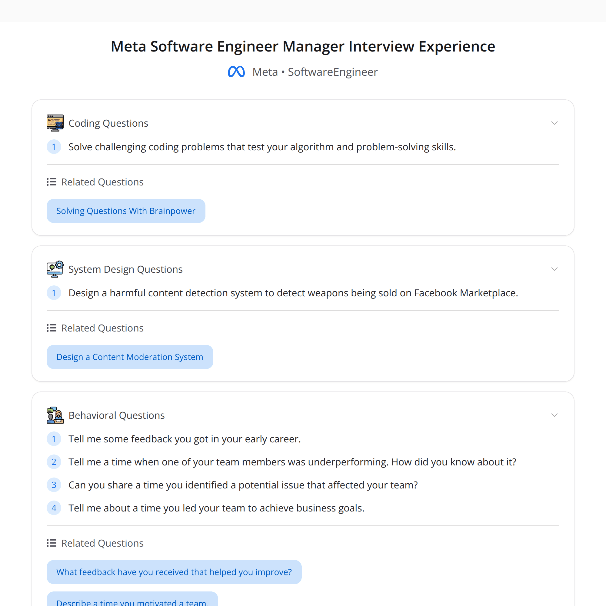 Meta SWE Manager Interview — What Really Gets Tested (High-Score Bugfree Users)