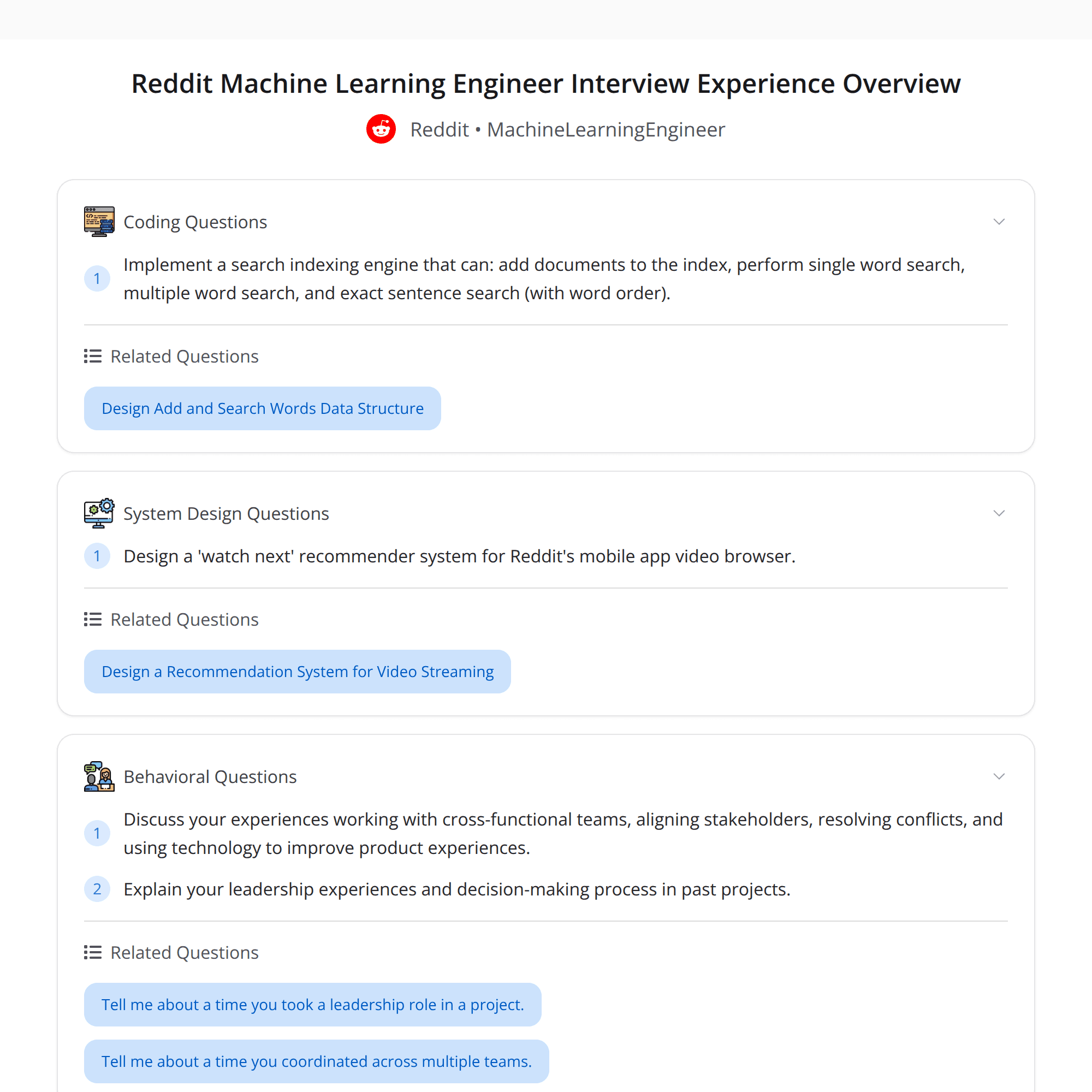 High-Score (Bugfree Users) Reddit MLE Interview: From Recs System Design to Ad Click Modeling