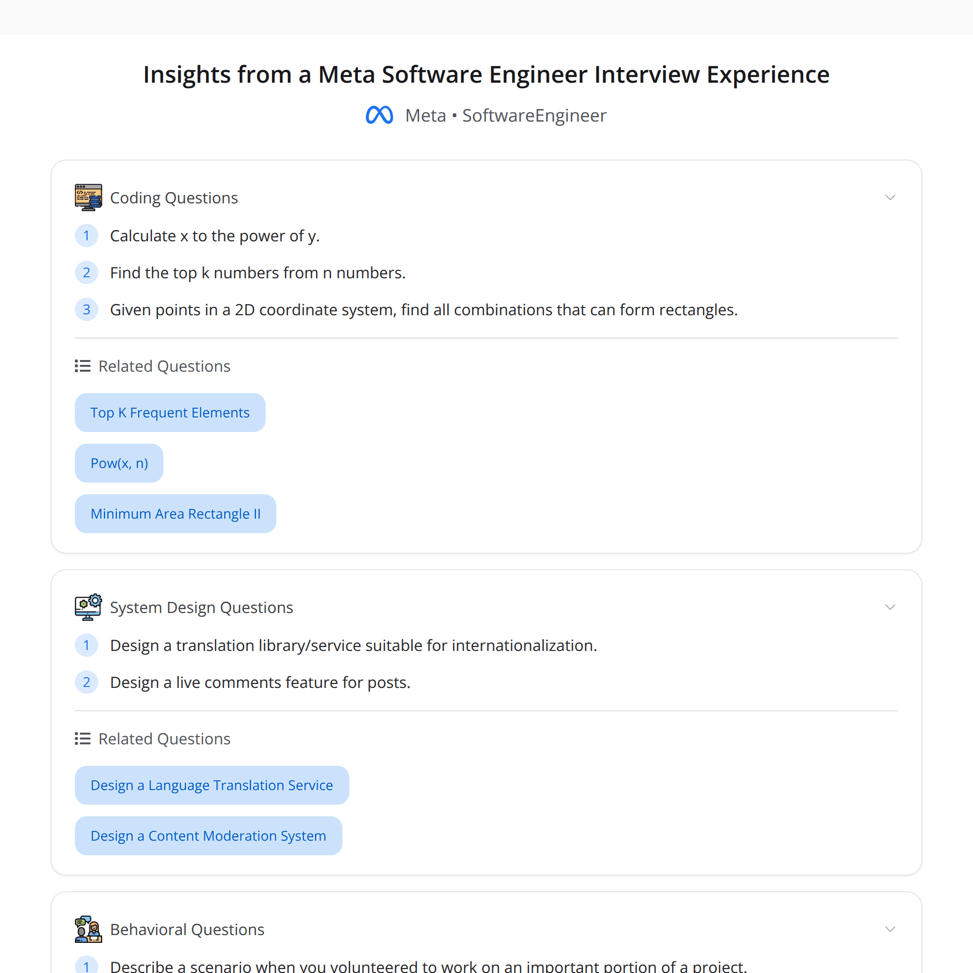 High-Scoring Meta Interview Experience: Key Takeaways from Bugfree Users